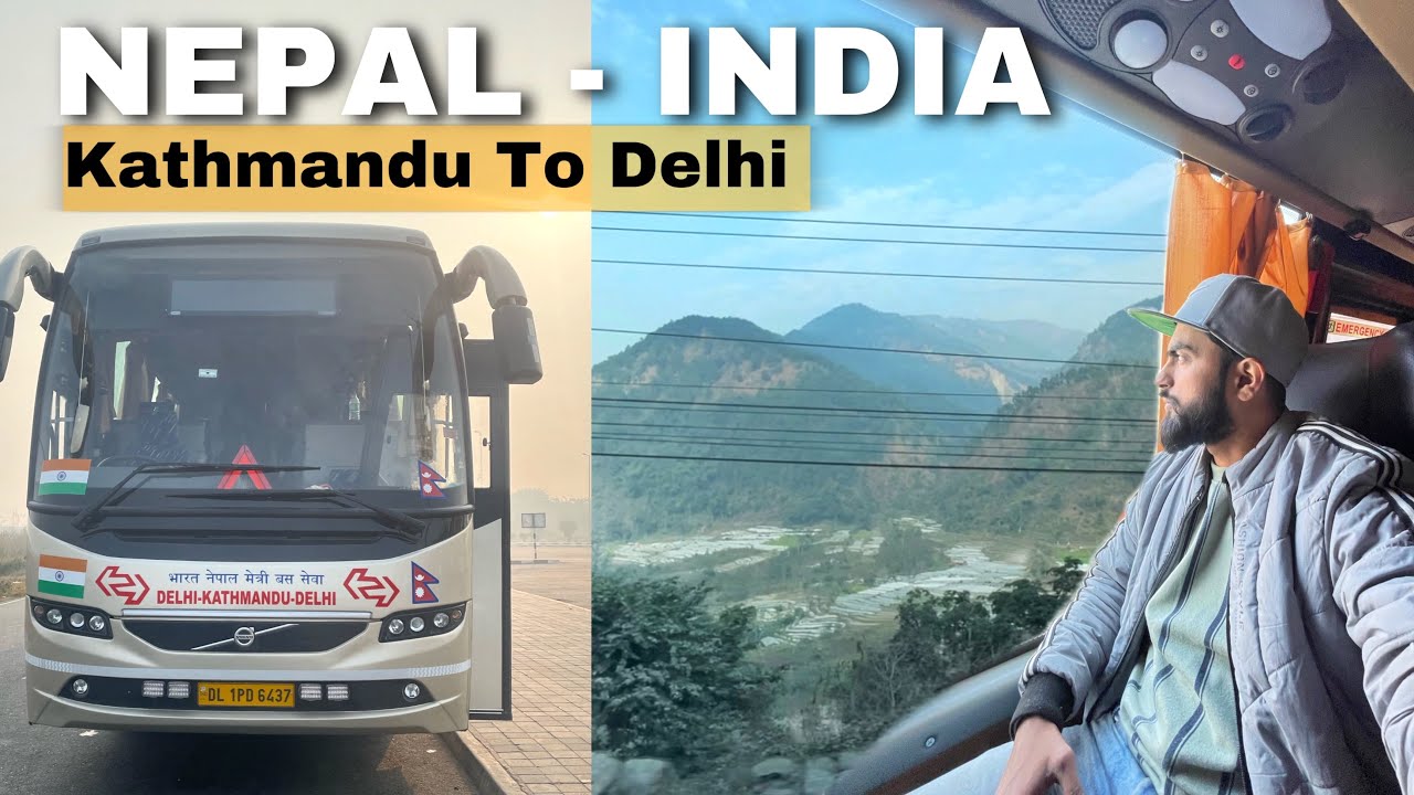 Kathmandu to Delhi Deluxe Bus Ticket